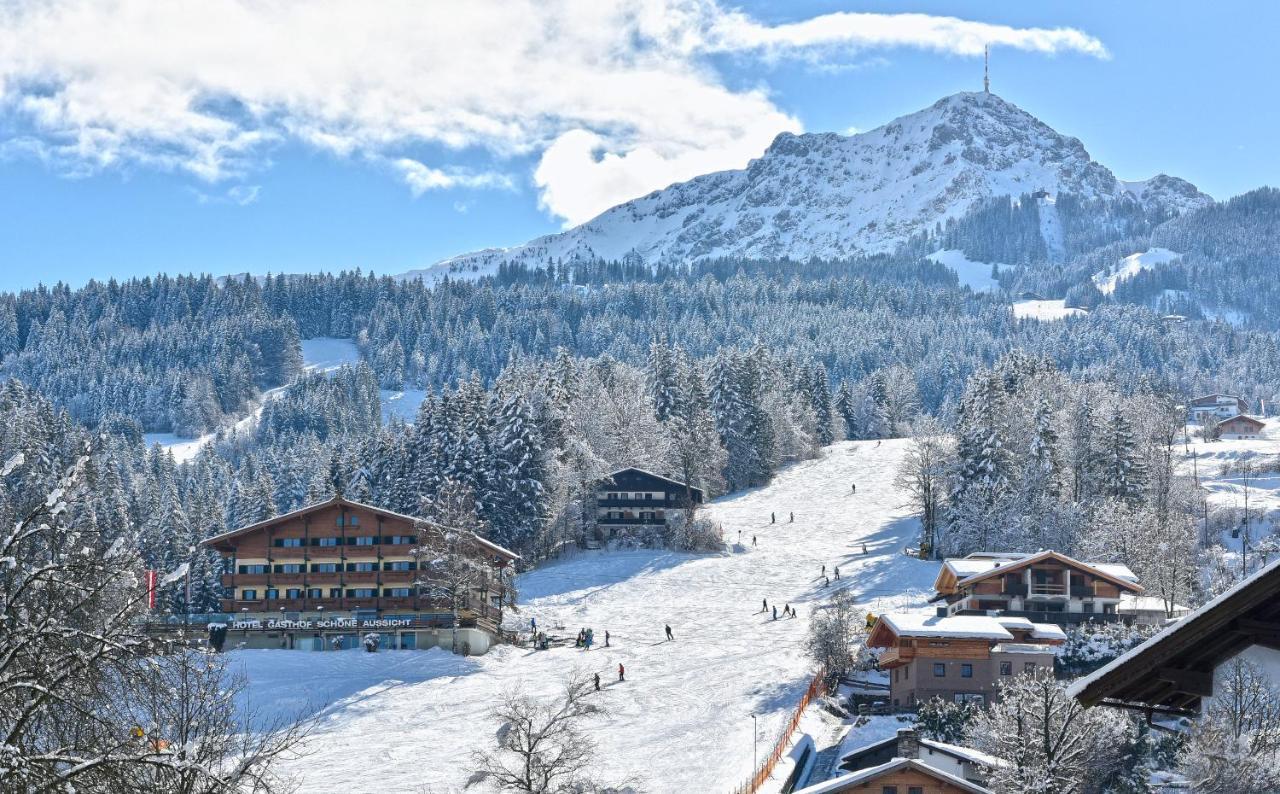 Hotel-Gasthof Zur Schoenen Aussicht Санкт-Йоганн Экстерьер фото