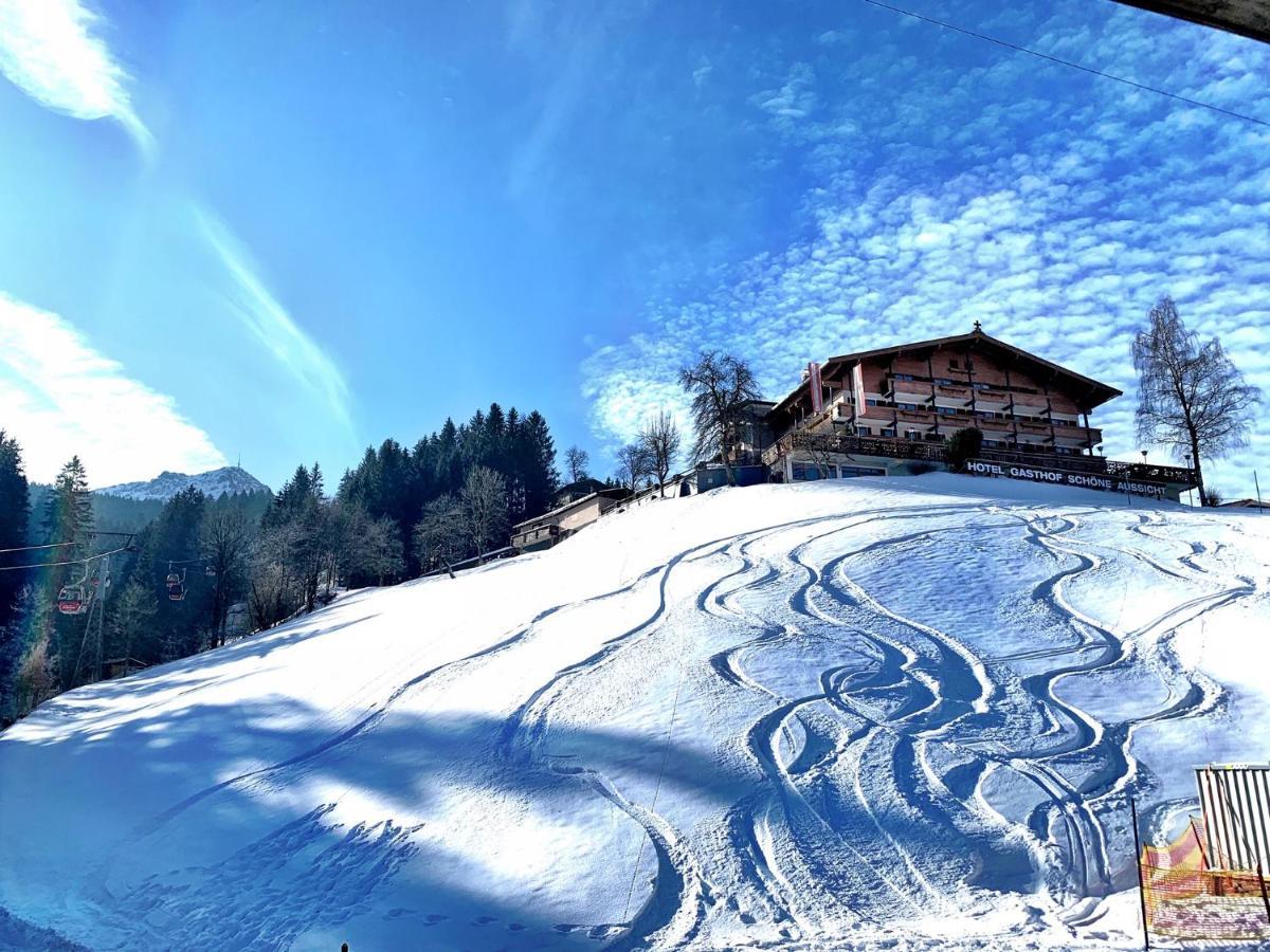 Hotel-Gasthof Zur Schoenen Aussicht Санкт-Йоганн Экстерьер фото